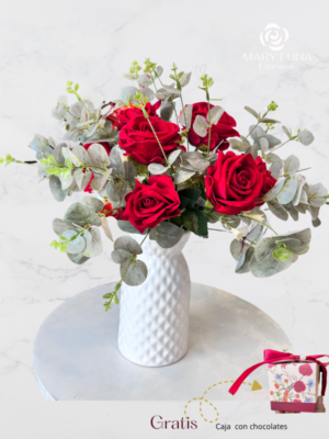 Base con Rosas